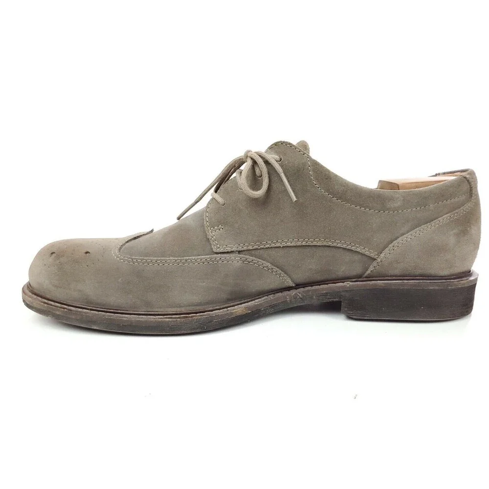 ECCO Findlay Brogue Tie Oxfords, 633584 Size EU 47 US 13 Dark Clay Lace up Shoes